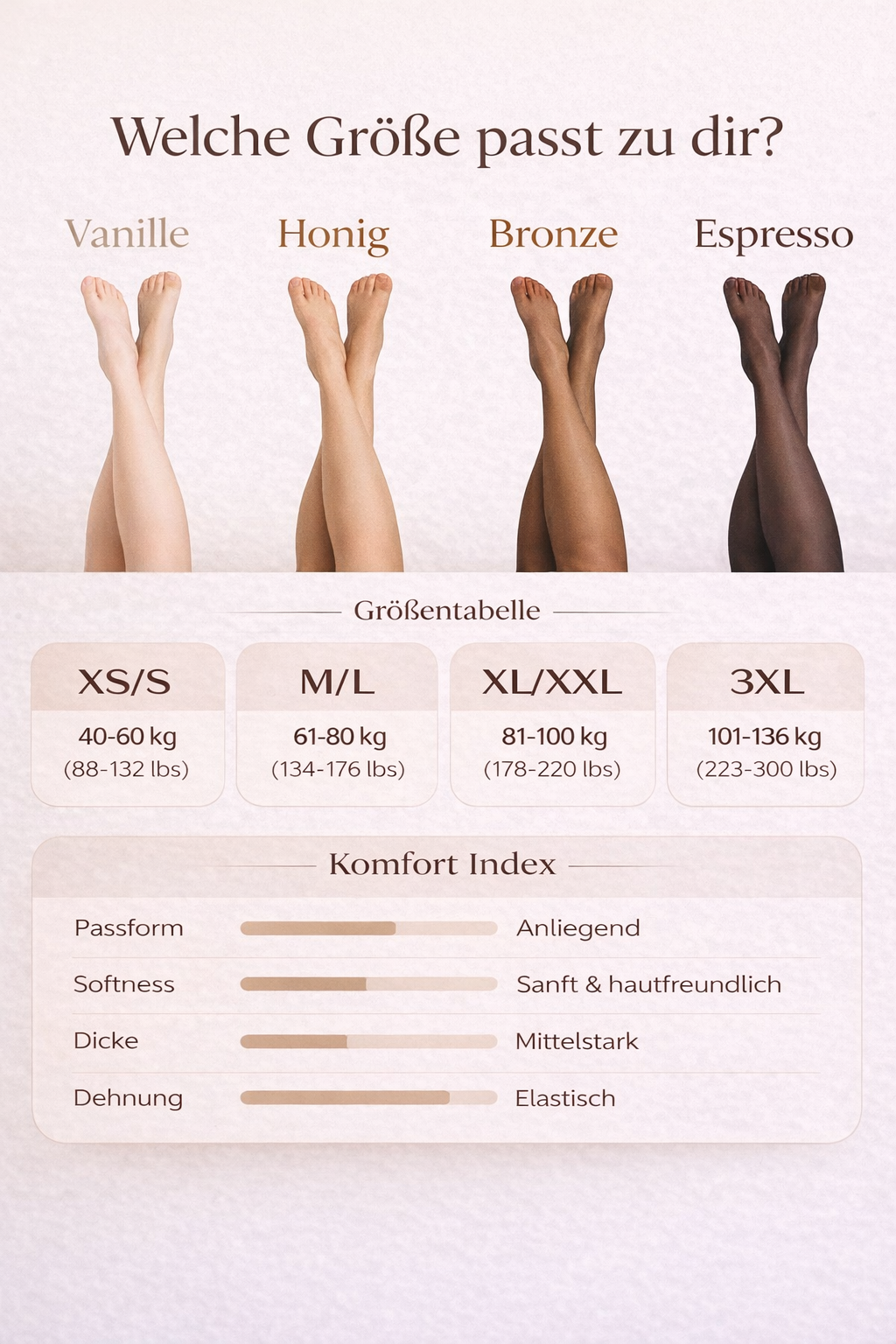 Neroliva BodyComfort Strumpfhose™ – Schlank, sicher & warm durch den ganzen Tag